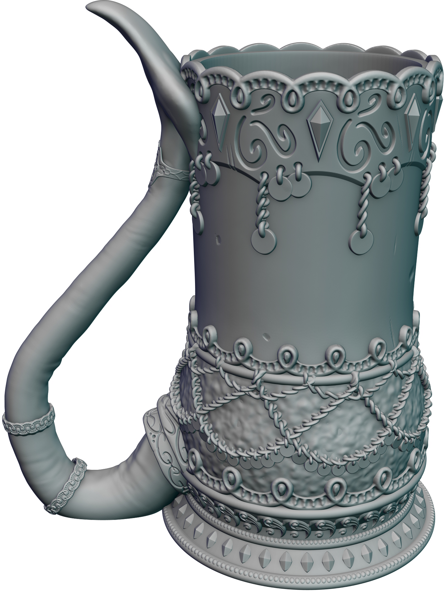 Ars Moriendi - Mythic Mugs - Demonblooded - DnD/TTRPG/Roleplaying/Wargames - Helios3DPrinting