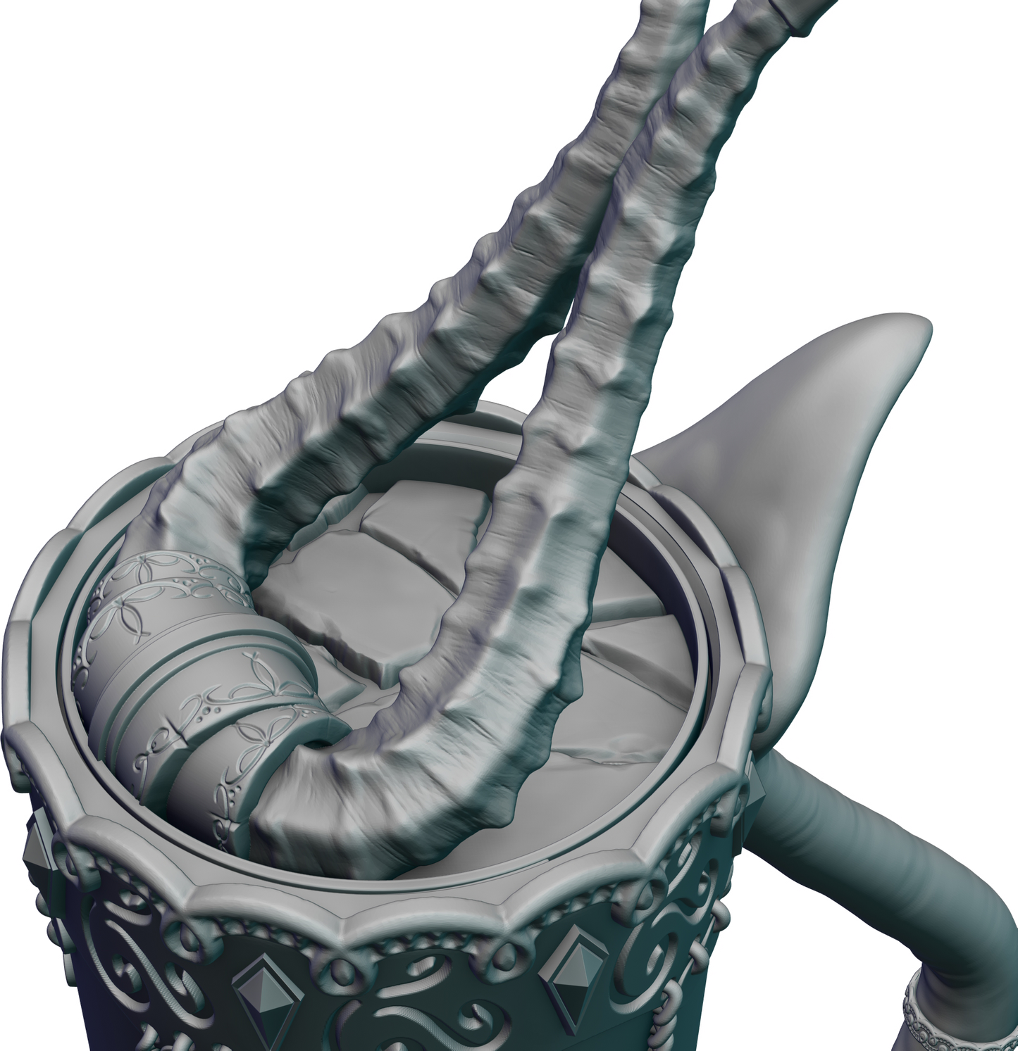 Ars Moriendi - Mythic Mugs - Demonblooded - DnD/TTRPG/Roleplaying/Wargames - Helios3DPrinting