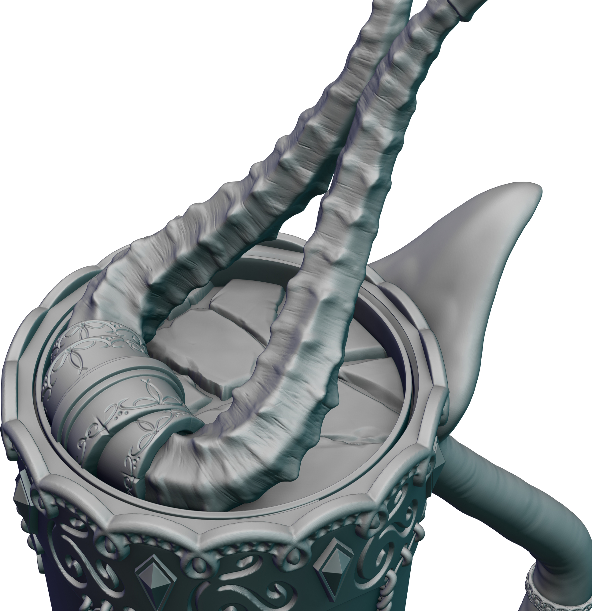 Ars Moriendi - Mythic Mugs - Demonblooded - DnD/TTRPG/Roleplaying/Wargames - Helios3DPrinting