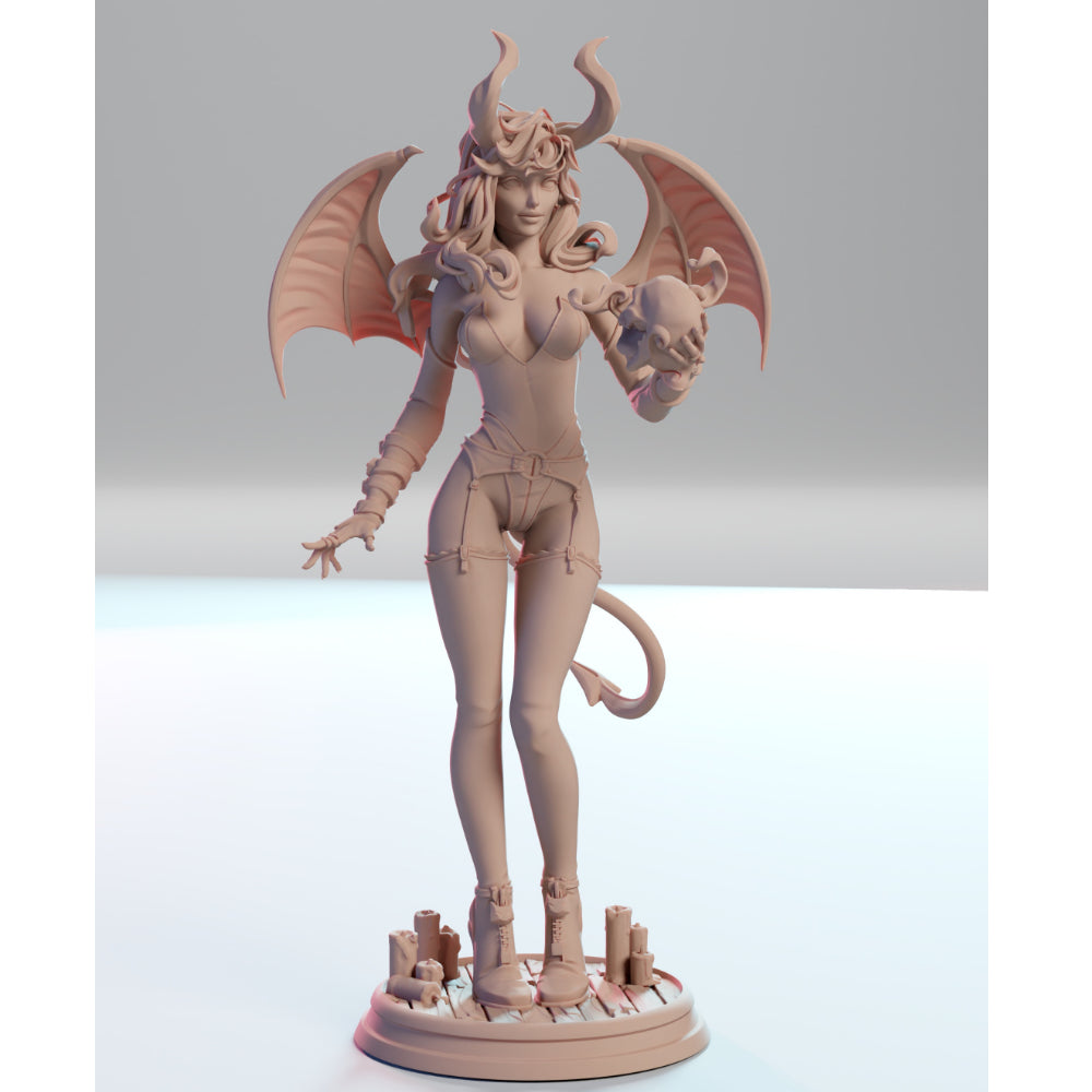 Whisper Miniatures - Katherine, Devil - 75/120mm Pin Up/Figure/Model/Diorama