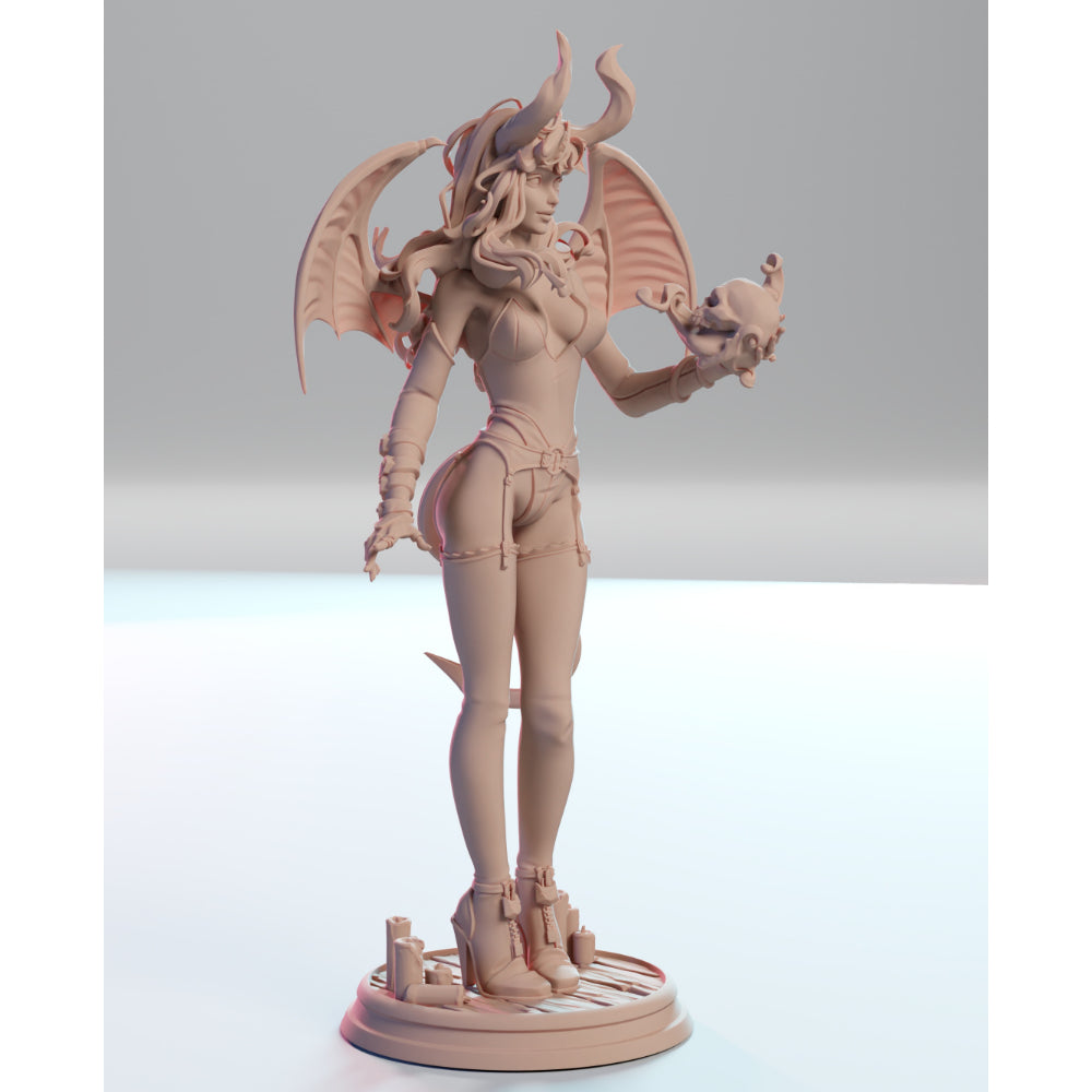 Whisper Miniatures - Katherine, Devil - 75/120mm Pin Up/Figure/Model/Diorama