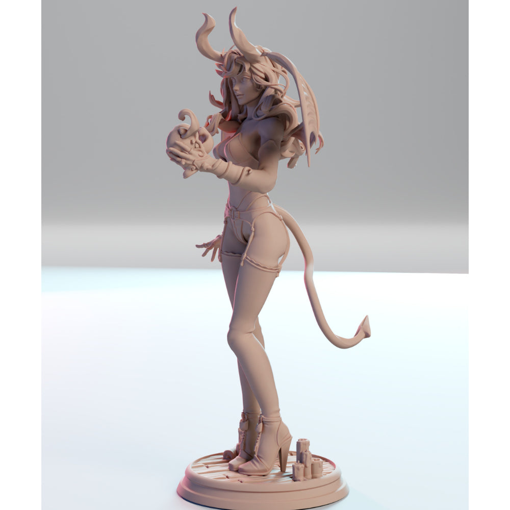 Whisper Miniatures - Katherine, Devil - 75/120mm Pin Up/Figure/Model/Diorama