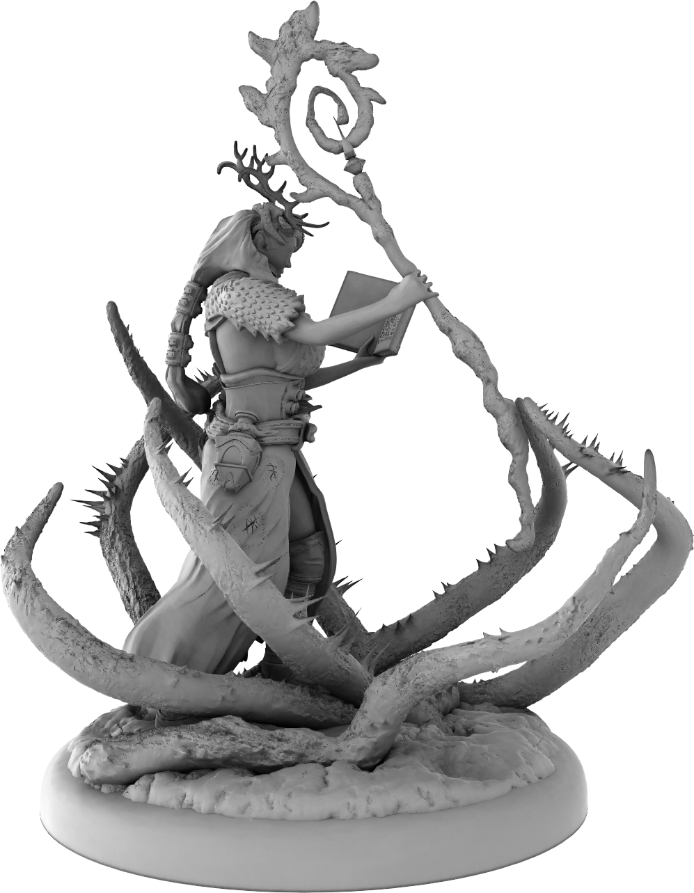 Thorn's Forge - Emberleaf's Embrace - DnD/Pathfinder/TTRPG Figure Mini Miniature Mini Miniature - Helios3DPrinting