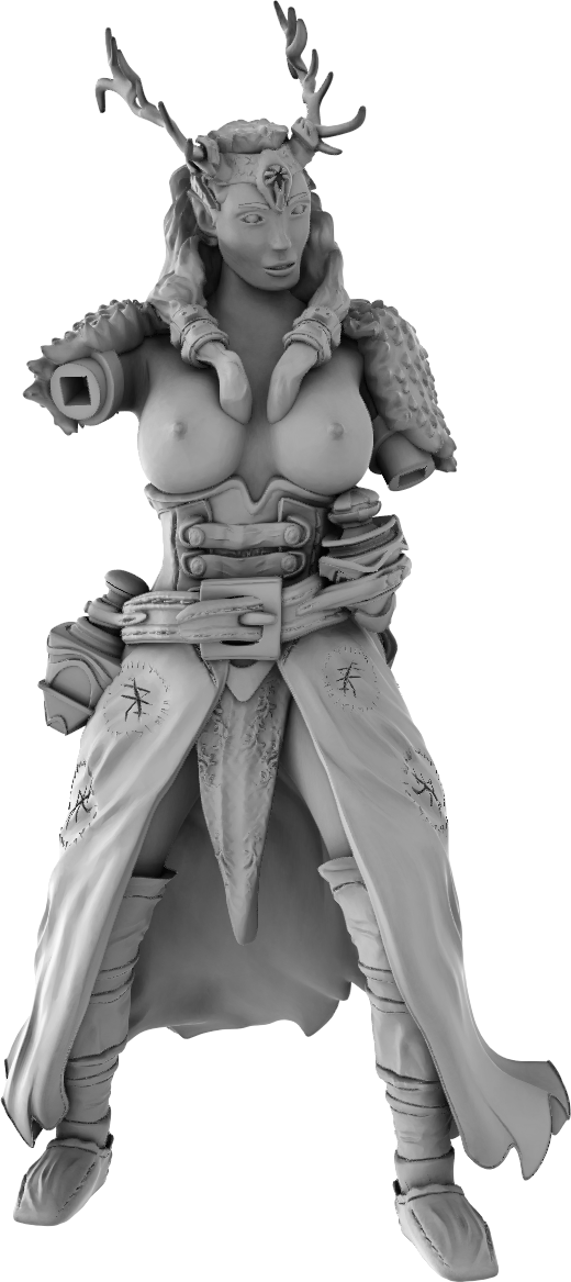 Thorn's Forge - Emberleaf's Embrace - DnD/Pathfinder/TTRPG Figure Mini Miniature Mini Miniature - Helios3DPrinting