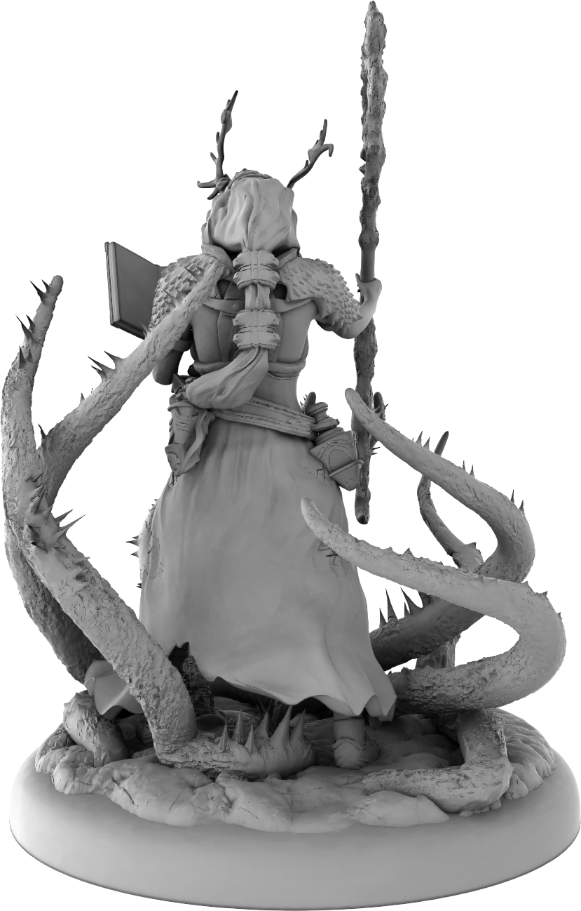 Thorn's Forge - Emberleaf's Embrace - DnD/Pathfinder/TTRPG Figure Mini Miniature Mini Miniature - Helios3DPrinting