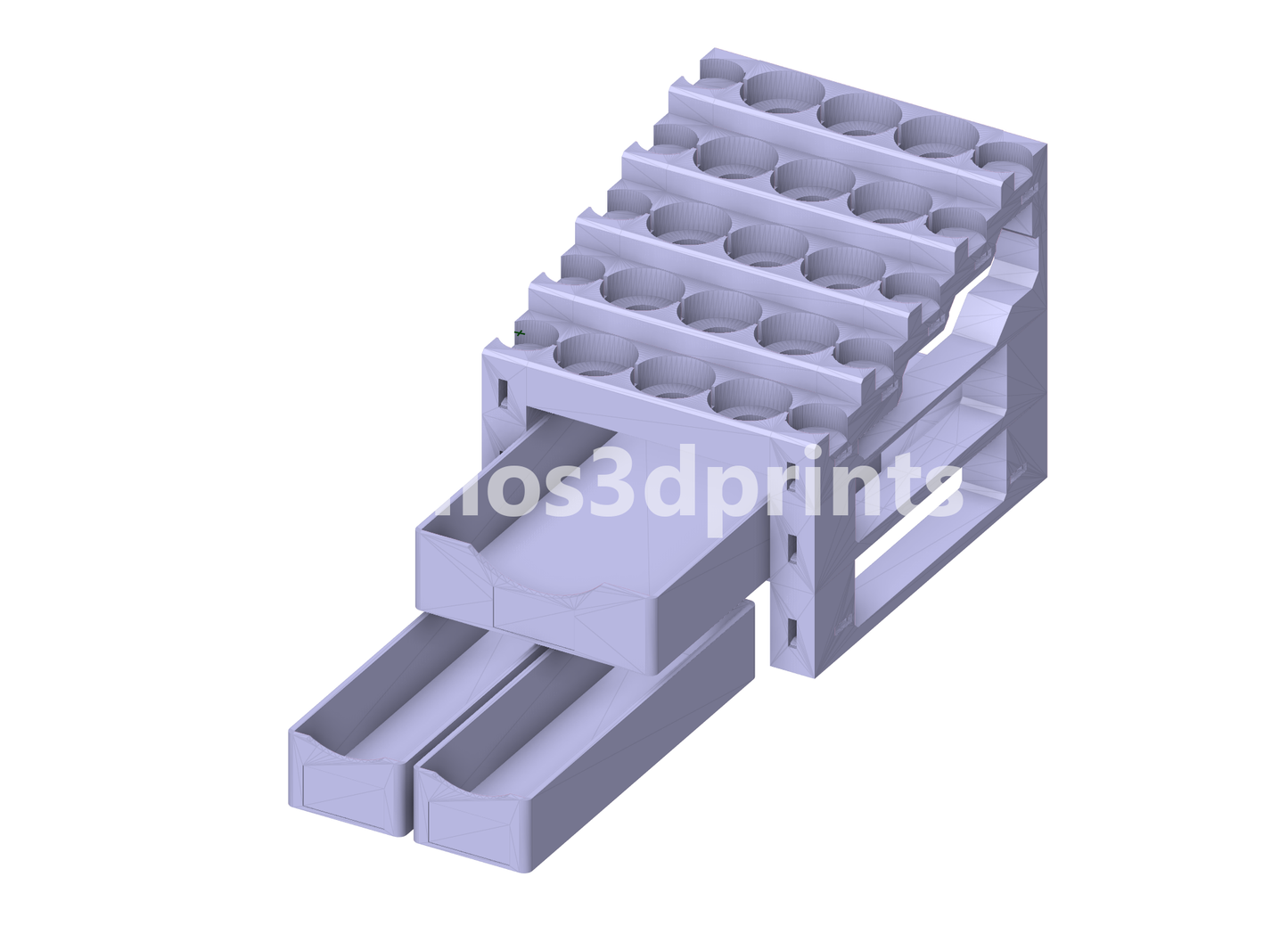 Paintpal Studio Desk Organiser - Core for Tamiya Mr Colour