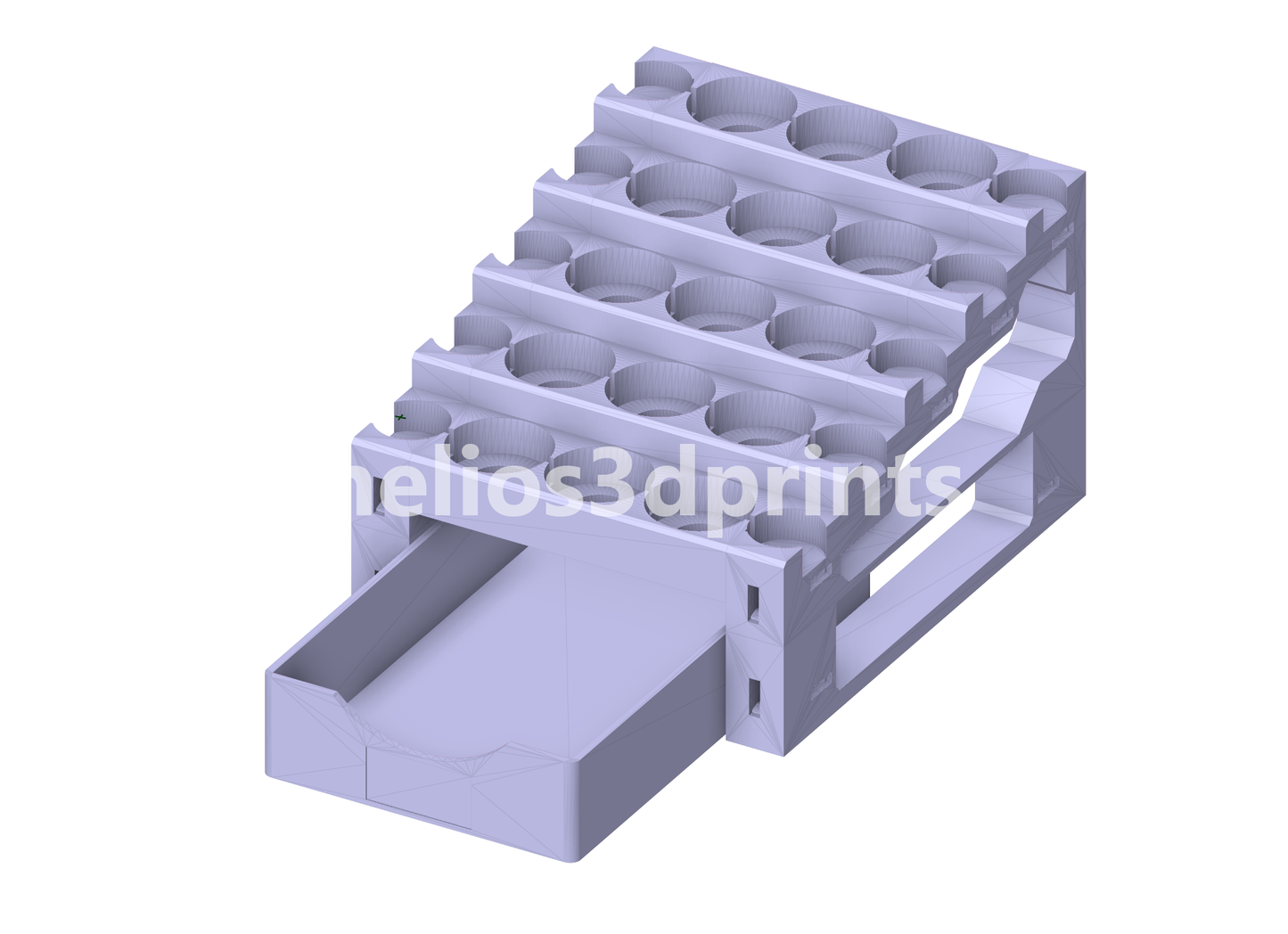 Paintpal Studio Desk Organiser - Core for Tamiya Mr Colour