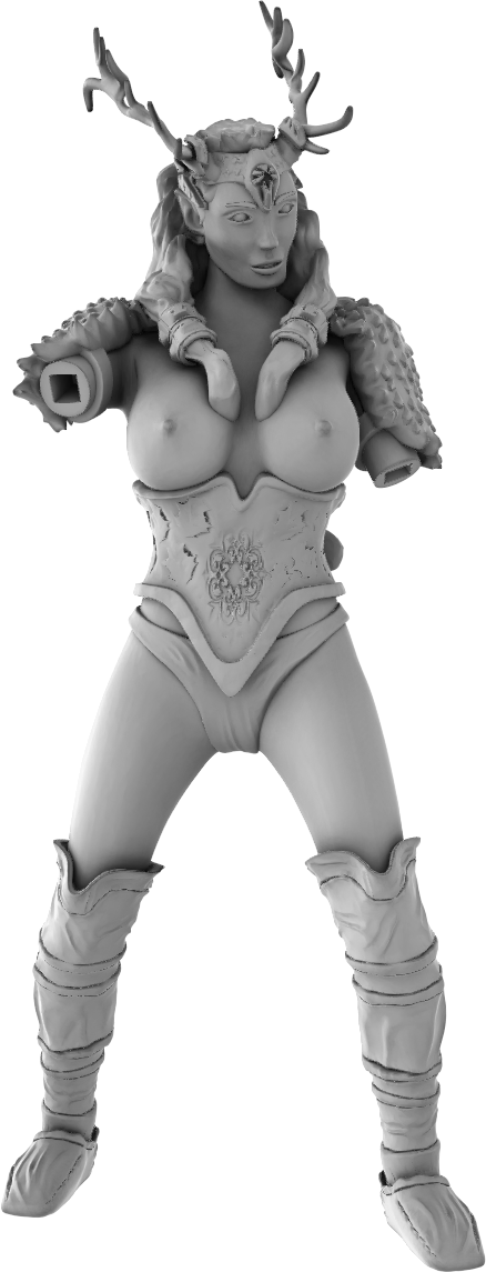 Thorn's Forge - Emberleaf's Embrace - DnD/Pathfinder/TTRPG Figure Mini Miniature Mini Miniature - Helios3DPrinting