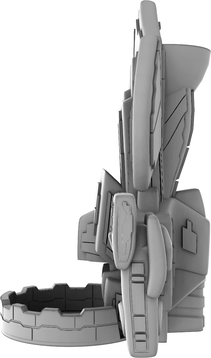 Blitz Gaming - Starship Dice Tower - DnD/TTRPG/Roleplaying/Wargames