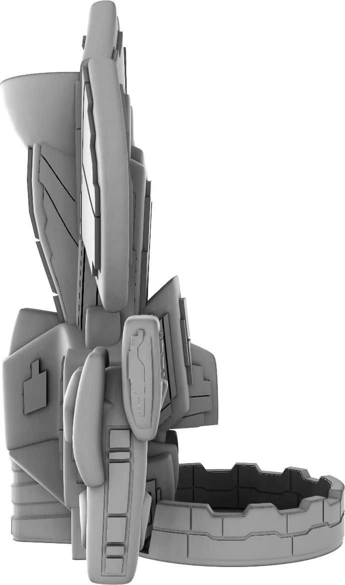 Blitz Gaming - Starship Dice Tower - DnD/TTRPG/Roleplaying/Wargames