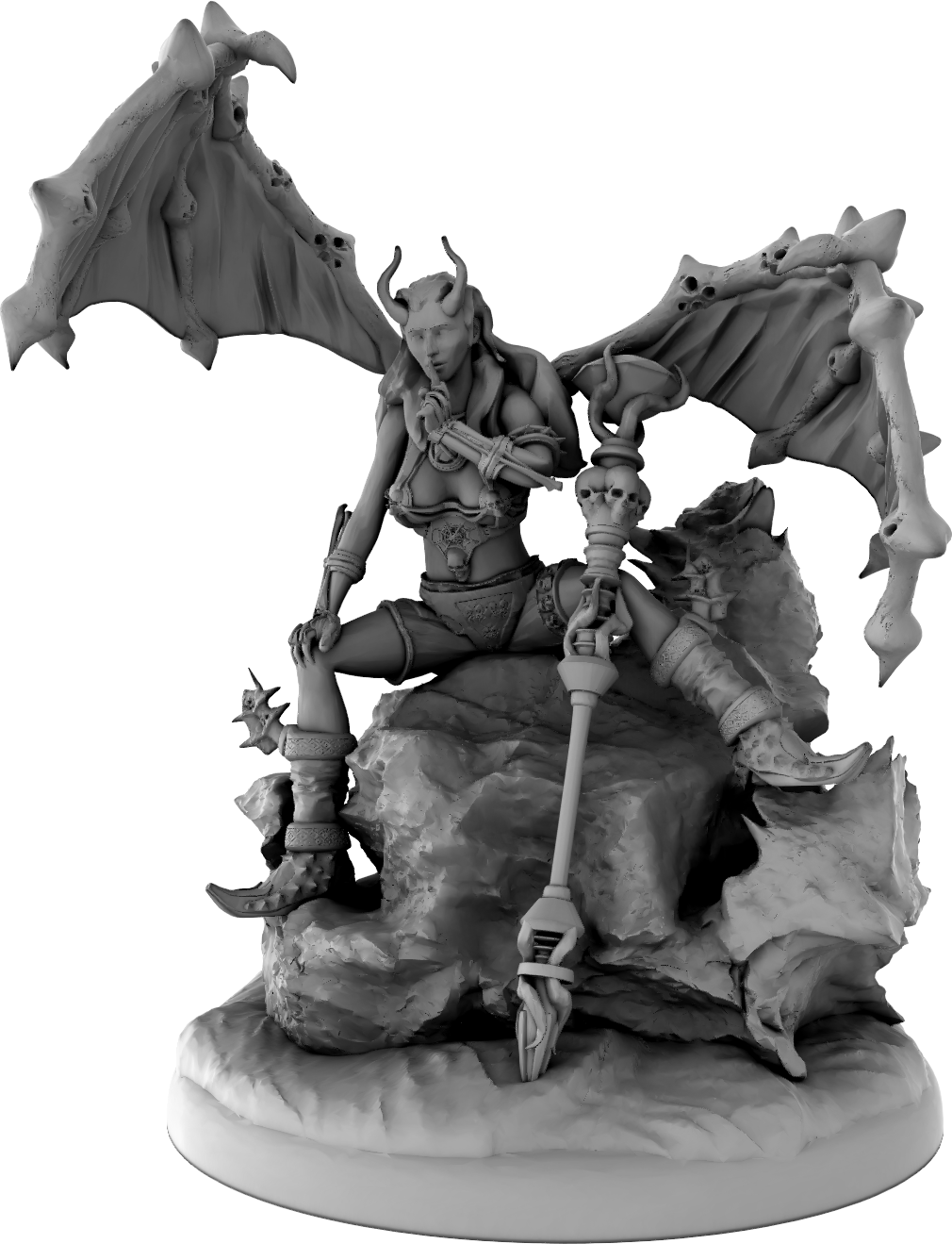 Thorns Forge - Minions of Hell - Devil - DnD/Pathfinder/TTRPG Figure Mini Miniature - Helios3DPrinting