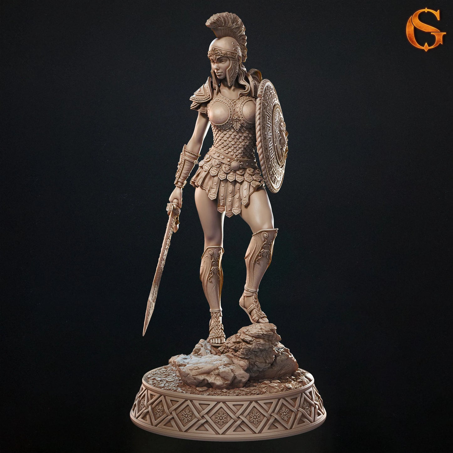 Solgoodcreations - Hoplite Dianolytta - 75/140mm Pin Up/Figure/Model/Diorama