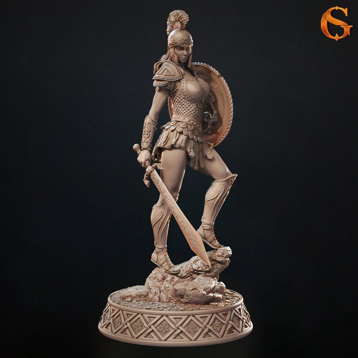 Solgoodcreations - Hoplite Dianolytta - 75/140mm Pin Up/Figure/Model/Diorama
