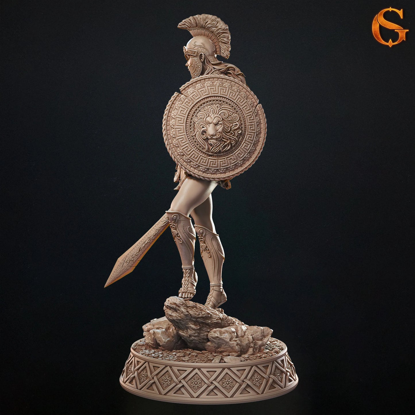 Solgoodcreations - Hoplite Dianolytta - 75/140mm Pin Up/Figure/Model/Diorama