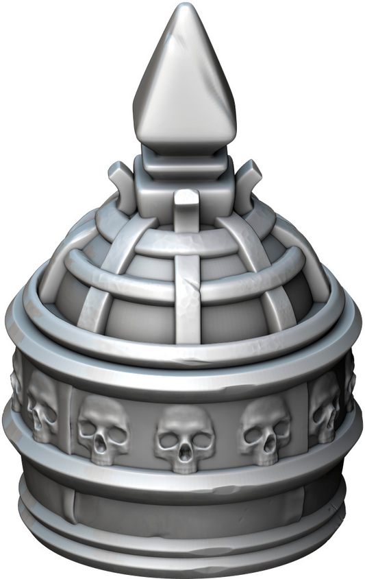 Ars Moriendi - Mythic Dice Box - Necromancer - DnD/TTRPG/Roleplaying/Wargames - Helios3DPrinting