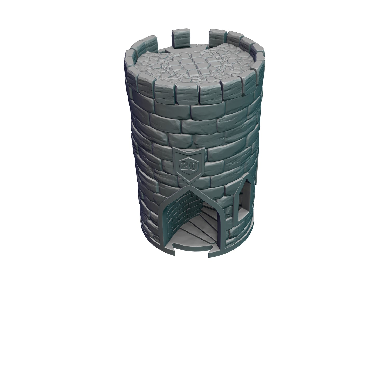 Ars Moriendi - Mythic Dice Tower - Mug Insert  - DnD/TTRPG/Roleplaying/Wargames - Helios3DPrinting