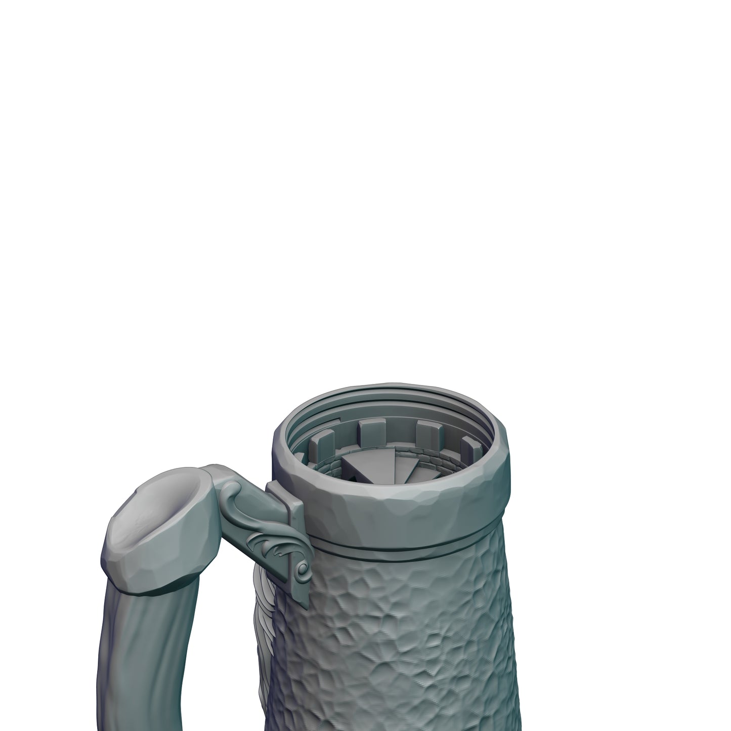 Ars Moriendi - Mythic Dice Tower - Mug Insert  - DnD/TTRPG/Roleplaying/Wargames - Helios3DPrinting