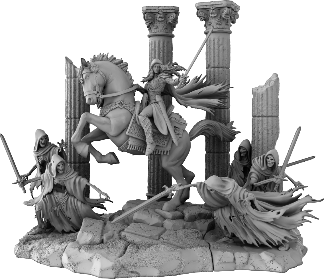 Level 50 Miniatures - Dark Charm III - Hero - 120mm Pin Up/Figure/Model/Diorama