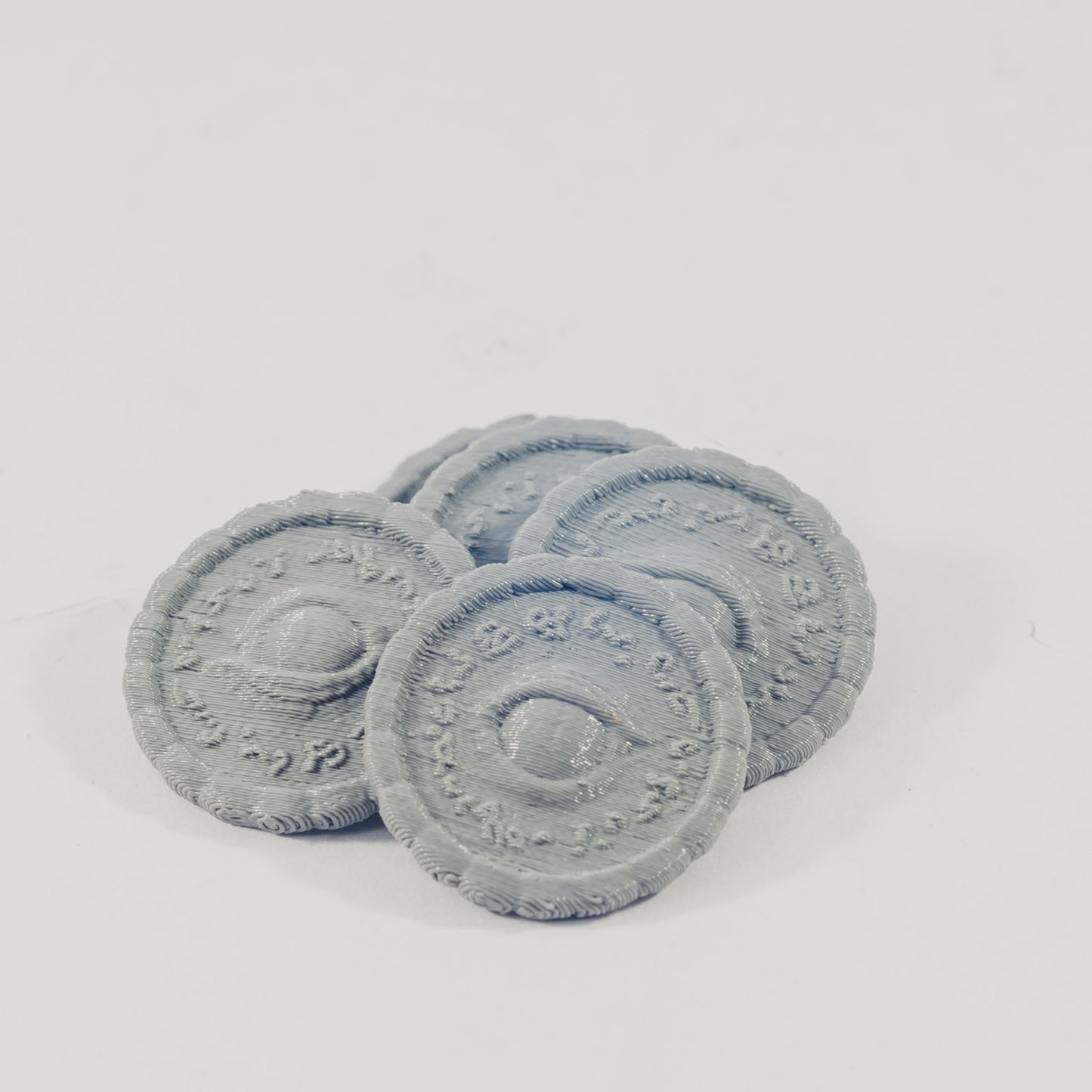 Unchained Games - Lizardfolk Coins x10 - DnD/TTRPG/Roleplaying/Wargames