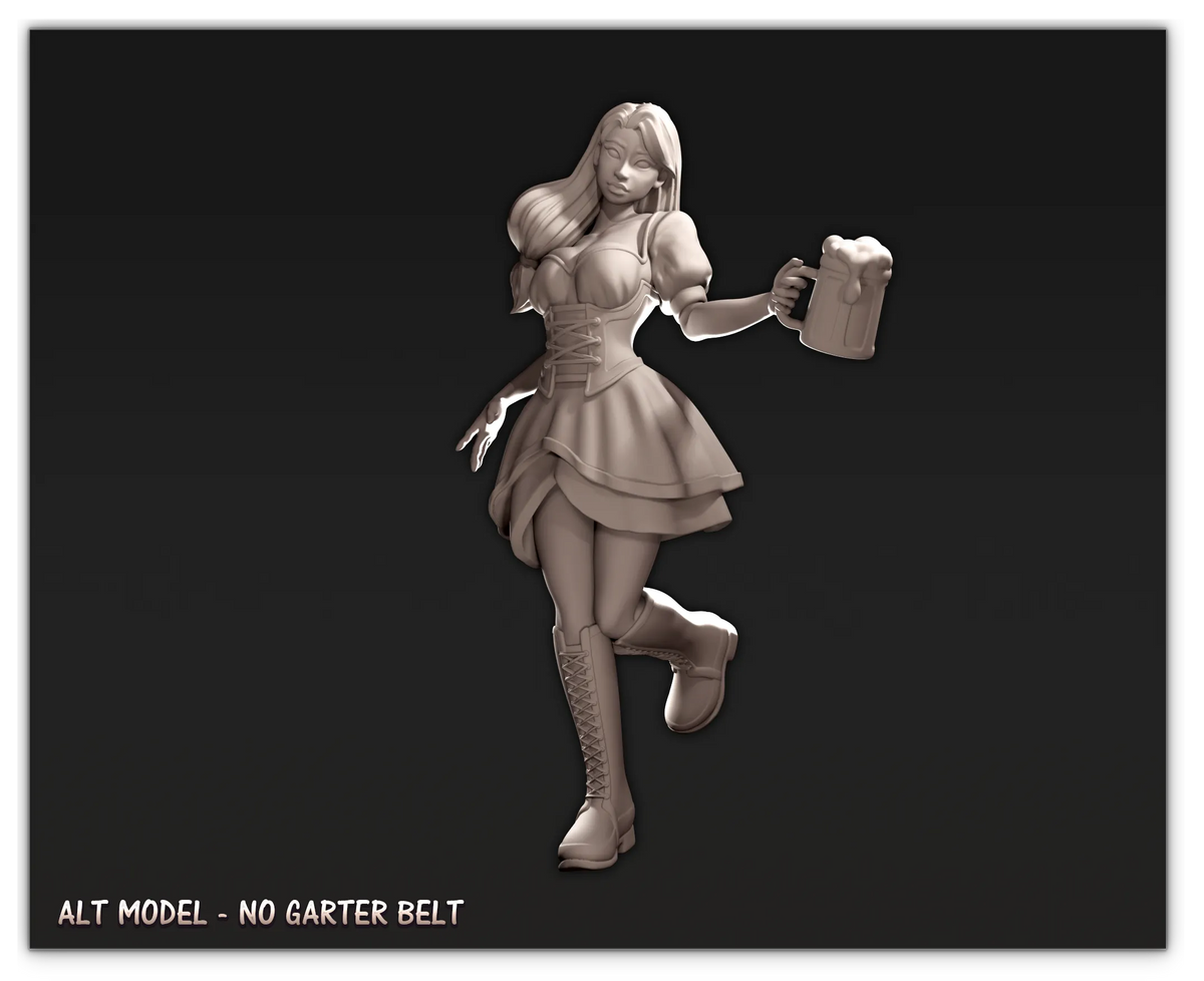Doki3D - Ostara - 75mm Pin Up/Figure/Model/Diorama