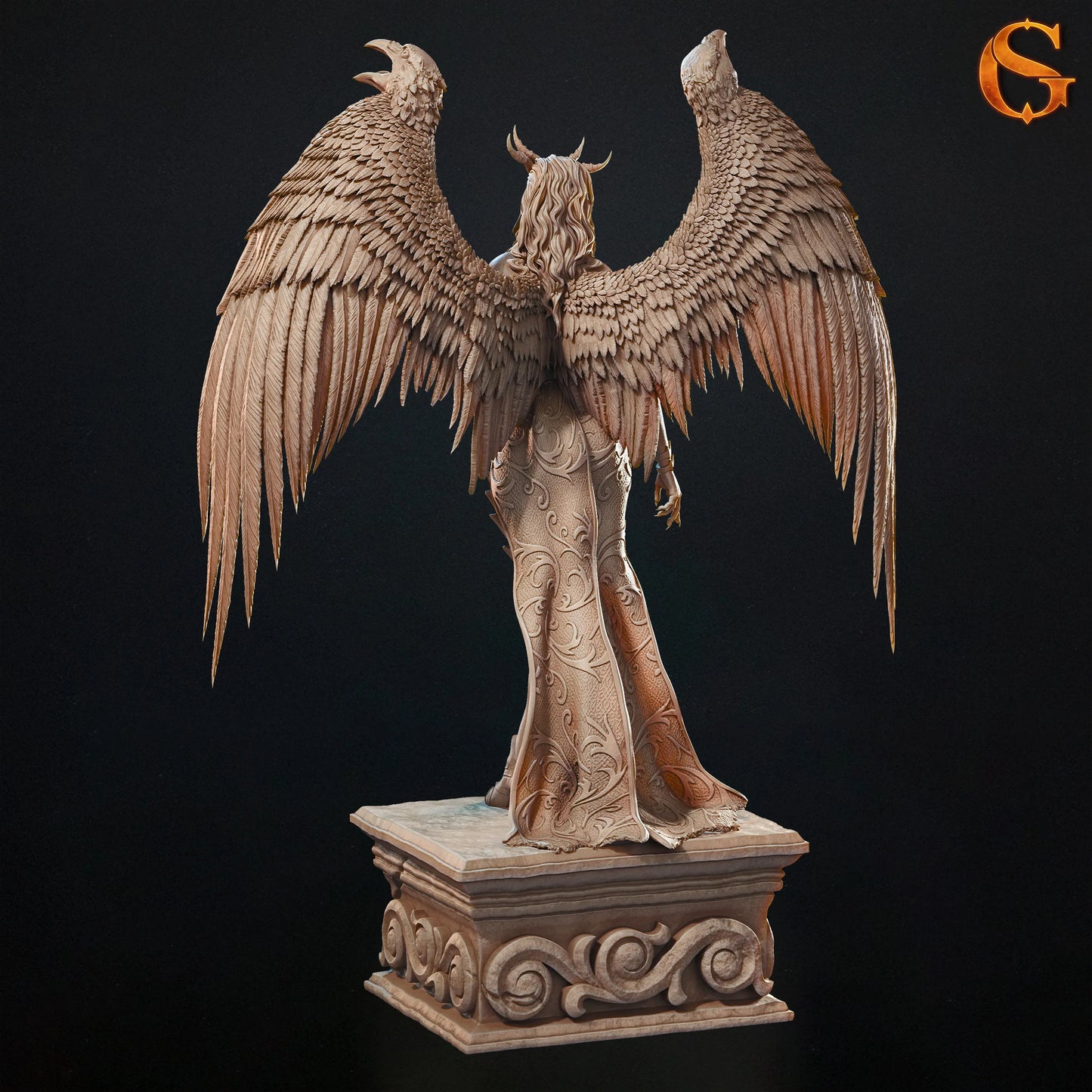 Solgoodcreations - Gargoyle Queen Domina Monstrua - 75/140mm Pin Up/Figure/Model/Diorama