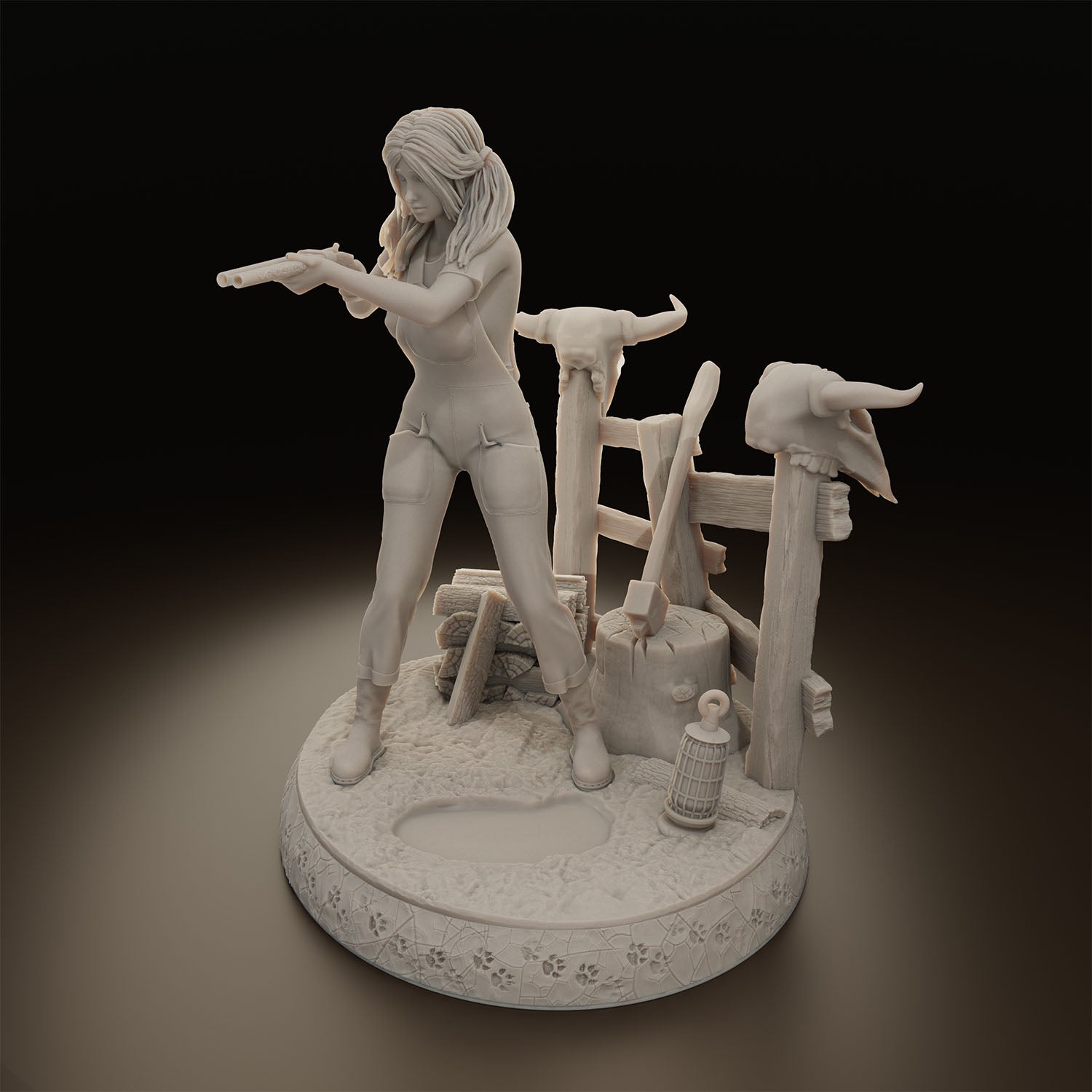 Cthulhu Girls - Topsfield Horror - Donna Addison - 32/75mm DnD/TTRPG Figure/Miniature - Helios3DPrinting
