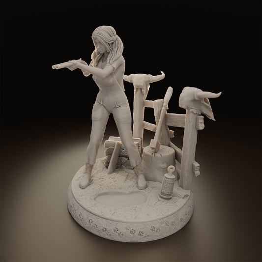 Cthulhu Girls - Topsfield Horror - Donna Addison - 32/75mm DnD/TTRPG Figure/Miniature - Helios3DPrinting