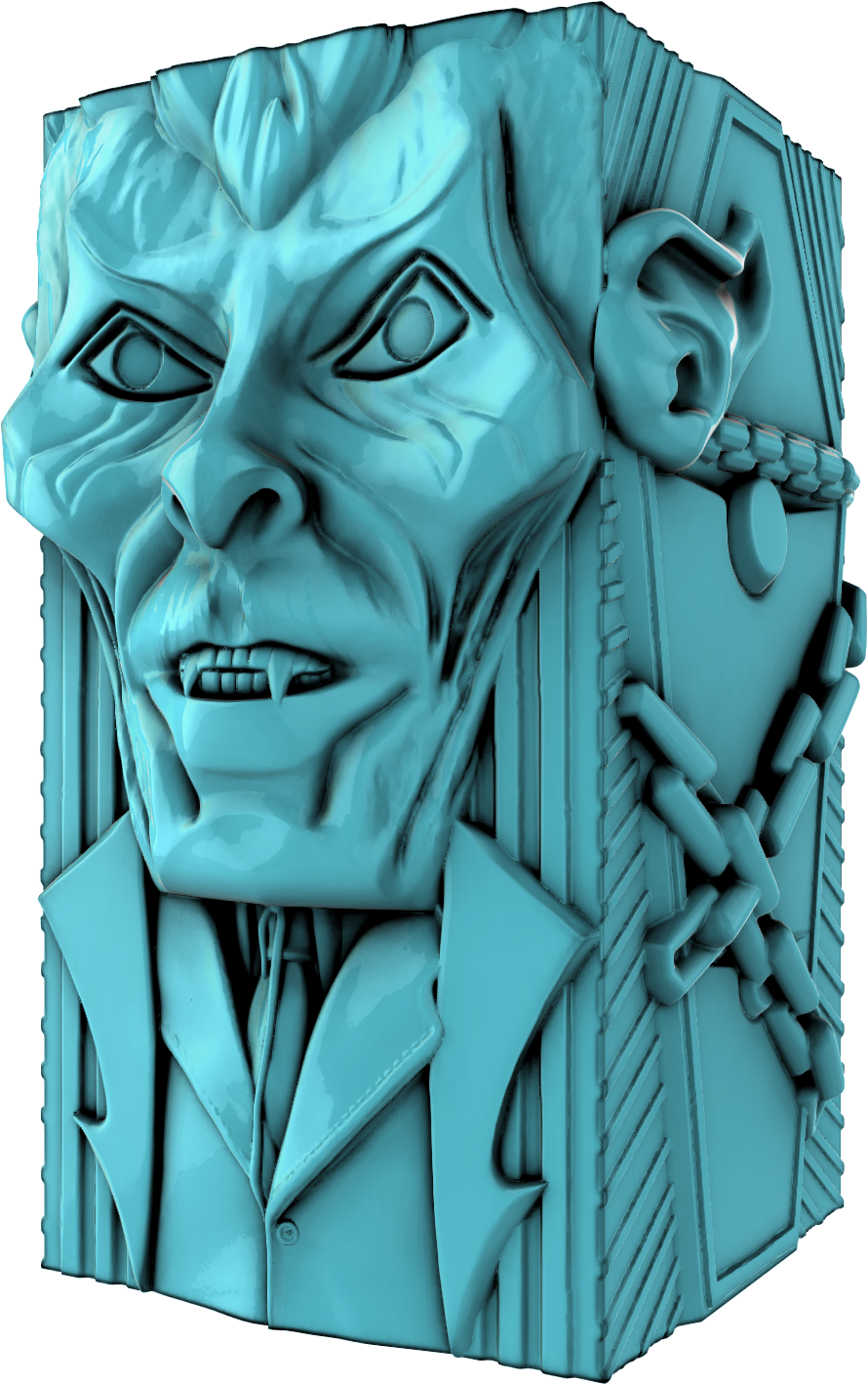 Digital Creative Works - Desk Organiser - Dracula - Prop/Decoration/Stationary
