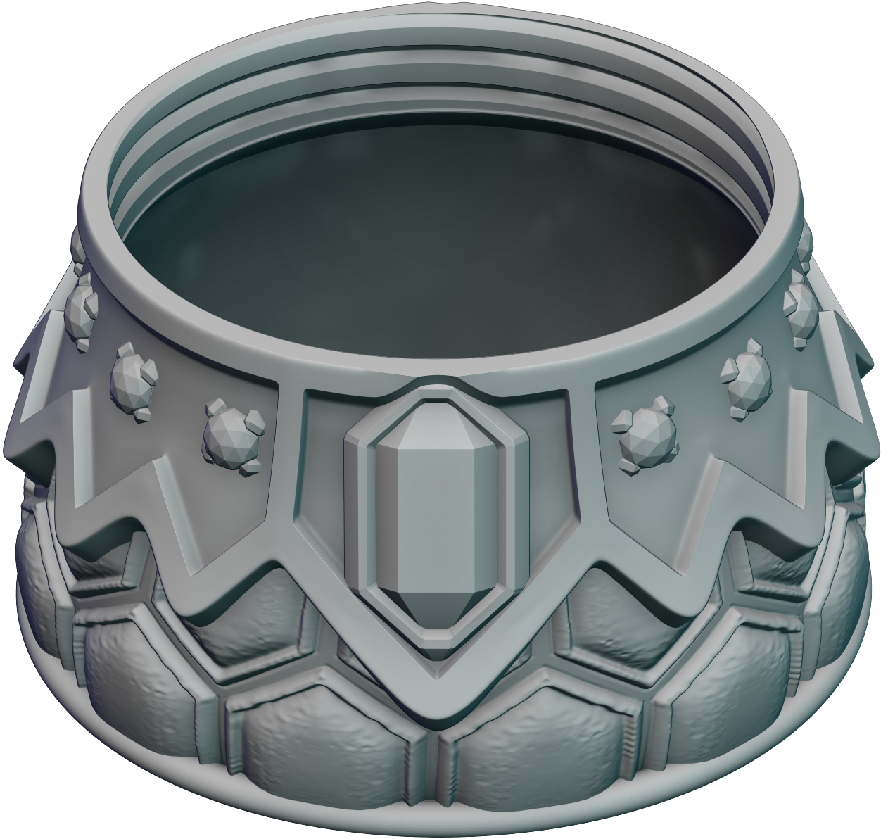 Ars Moriendi - Mythic Dice Box - Dragonblooded - DnD/TTRPG/Roleplaying/Wargames - Helios3DPrinting