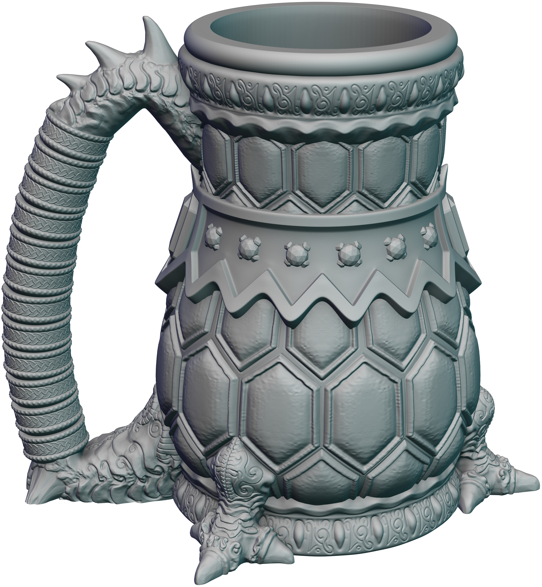 Ars Moriendi - Mythic Mugs - Dragonblooded - DnD/TTRPG/Roleplaying/Wargames - Helios3DPrinting