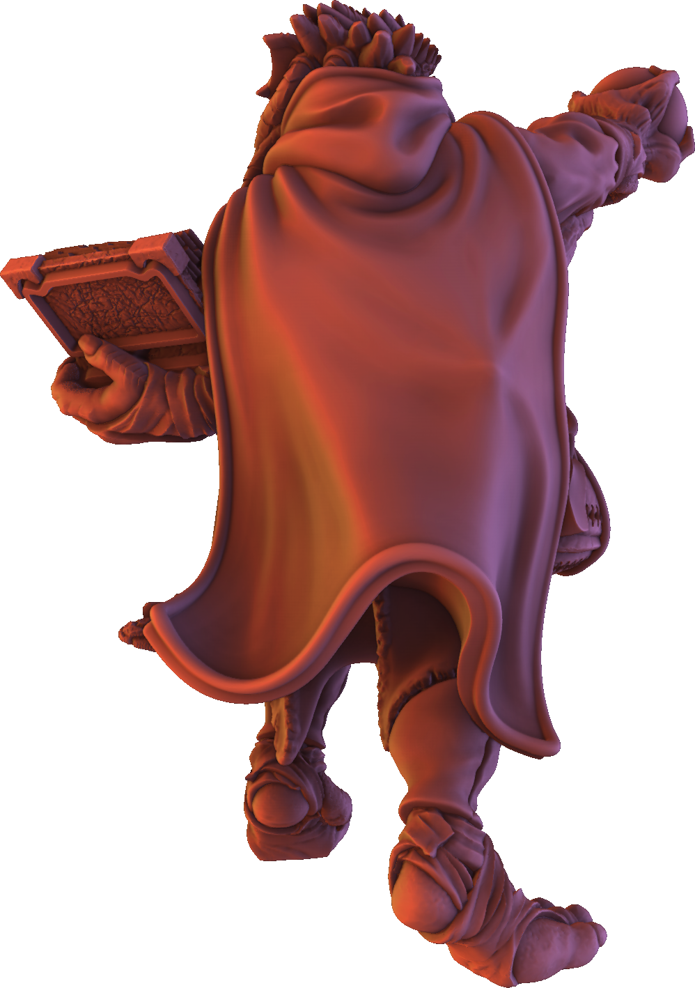 STL - Dragonborn Wizard - DnD/TTRPG Figure/Miniature