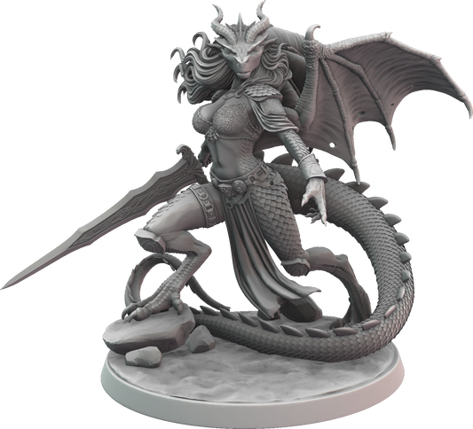 Cosmondo - Savage Souls - Drakira Flameheart - 75/120mm Pin Up/Figure/Model/Diorama
