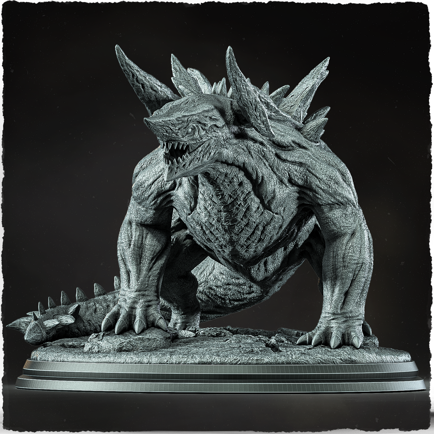 Evox Arts - Arcanterra #3 - Kaiju Dragon - DnD/TTRPG Figure/Miniature