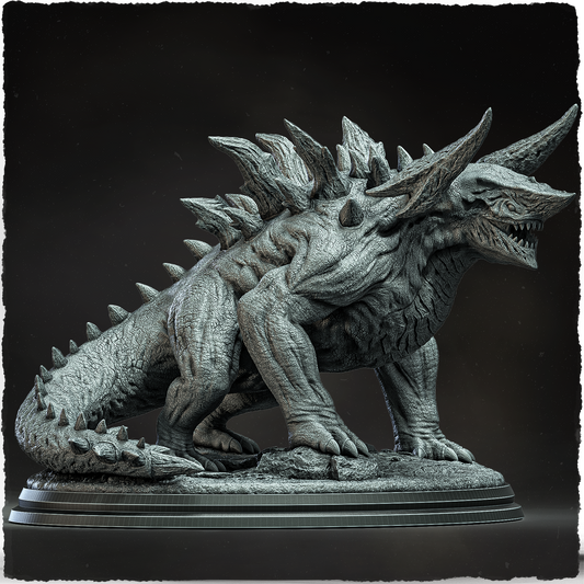 Evox Arts - Arcanterra #3 - Kaiju Dragon - DnD/TTRPG Figure/Miniature
