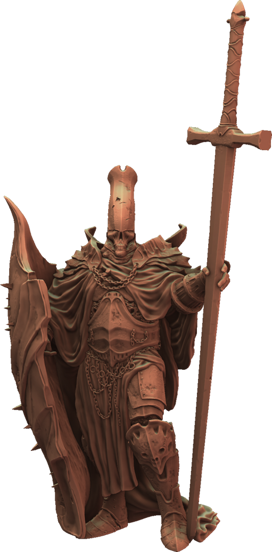 Crippled God Foundry - Shadowcurse - Dread Knight - DnD/TTRPG Figure/Miniature