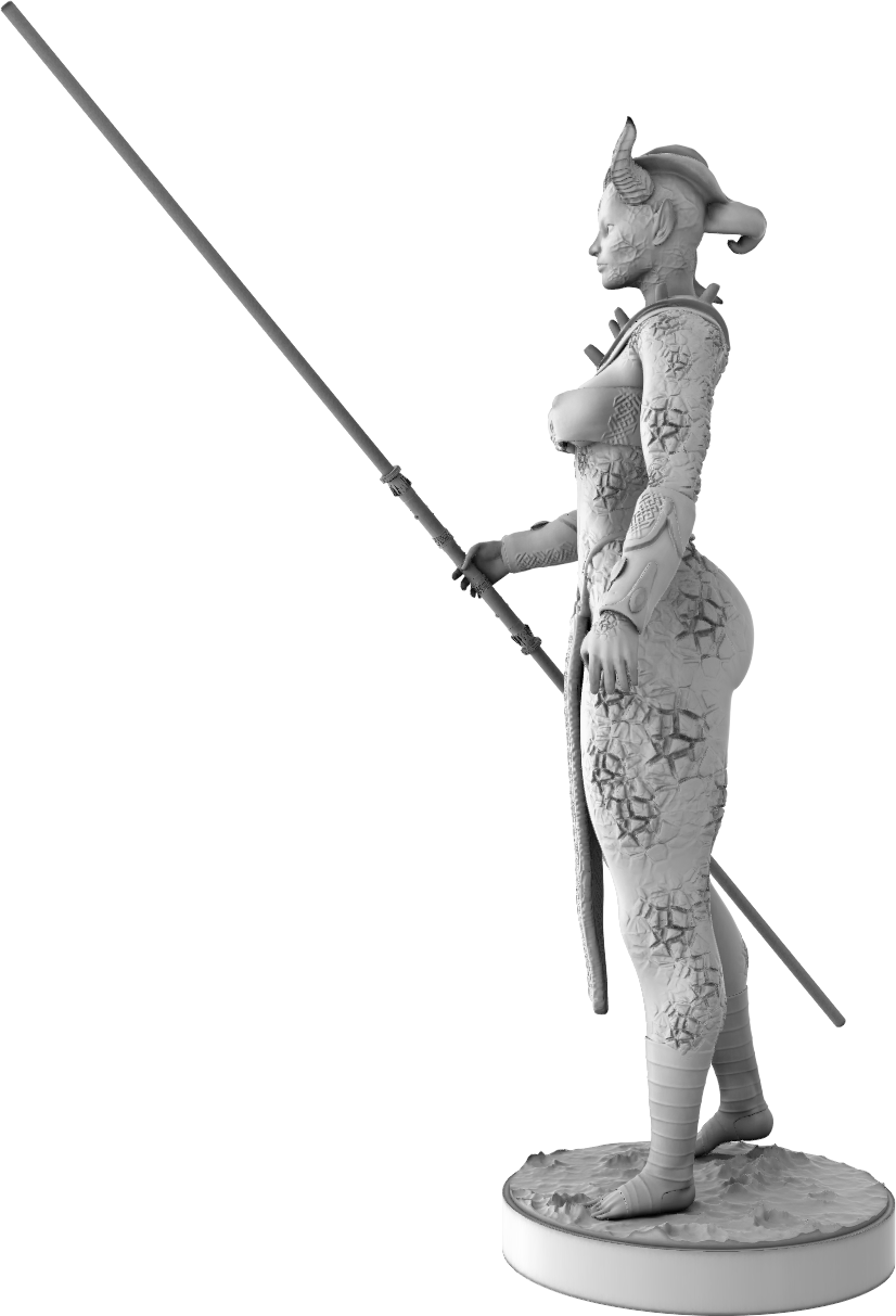 Outer Space Design - Dread Lady Sith - 75mm Pin Up/Figure/Model/Diorama