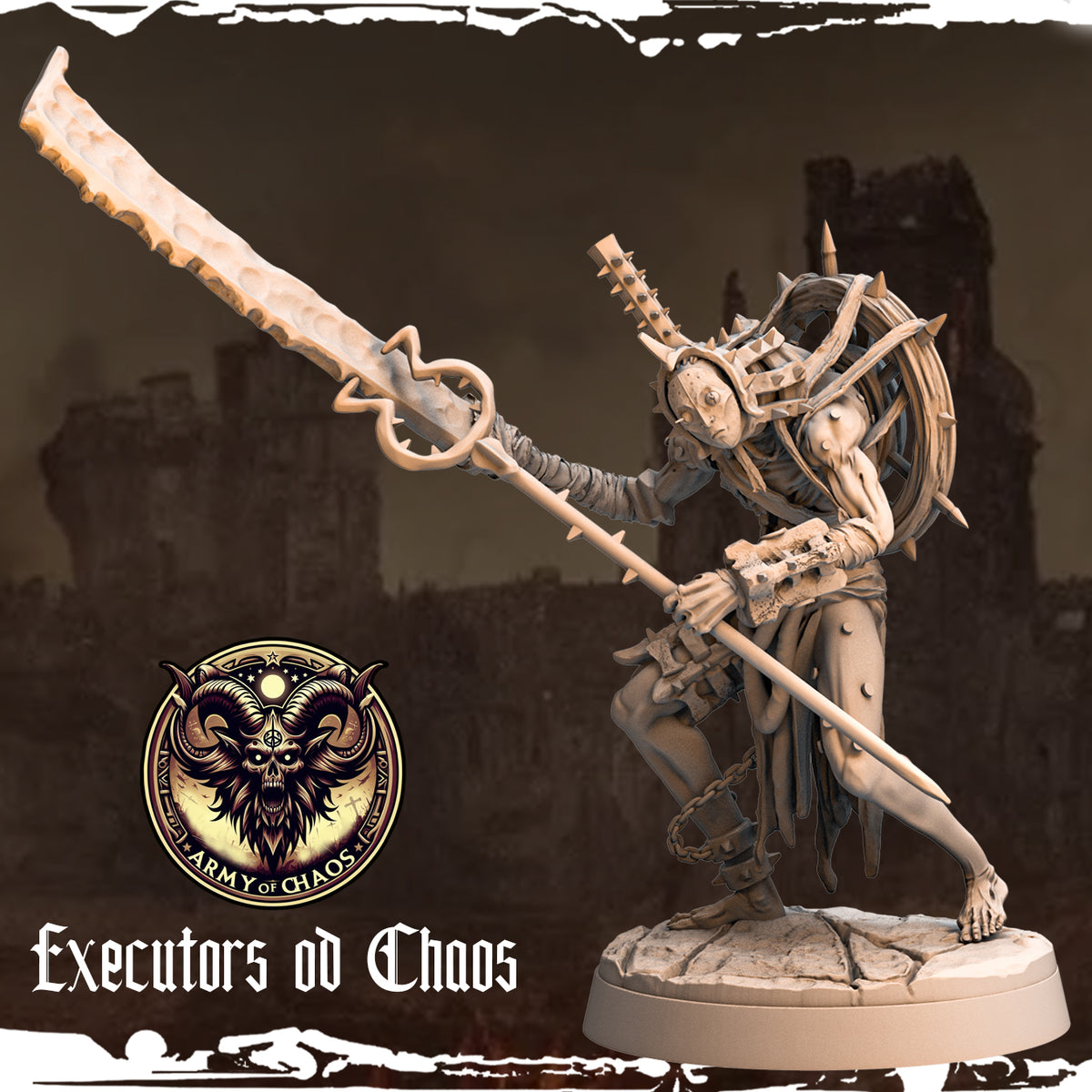 Monolith Arts - Beasts - Deadful Excecutor - DnD/TTRPG Figure/Miniature