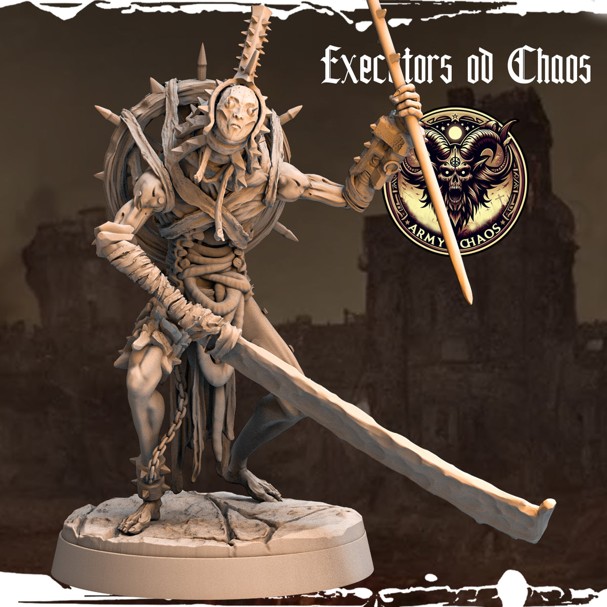 Monolith Arts - Beasts - Deadful Excecutor - DnD/TTRPG Figure/Miniature