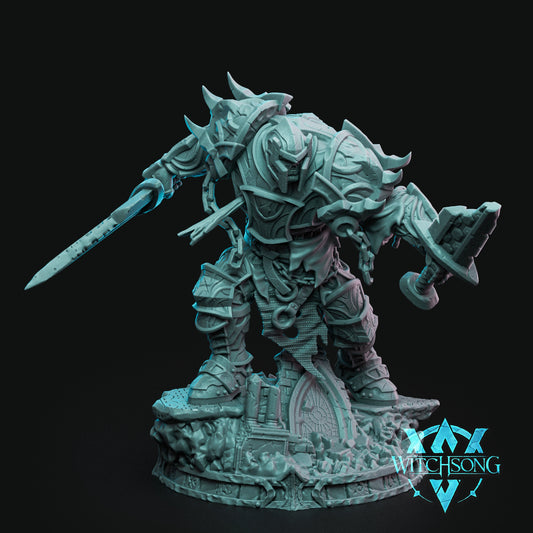 Witchsong Miniatures - Knight Horrors - Dregh of the Wastes - DnD/TTRPG Figure/Miniature