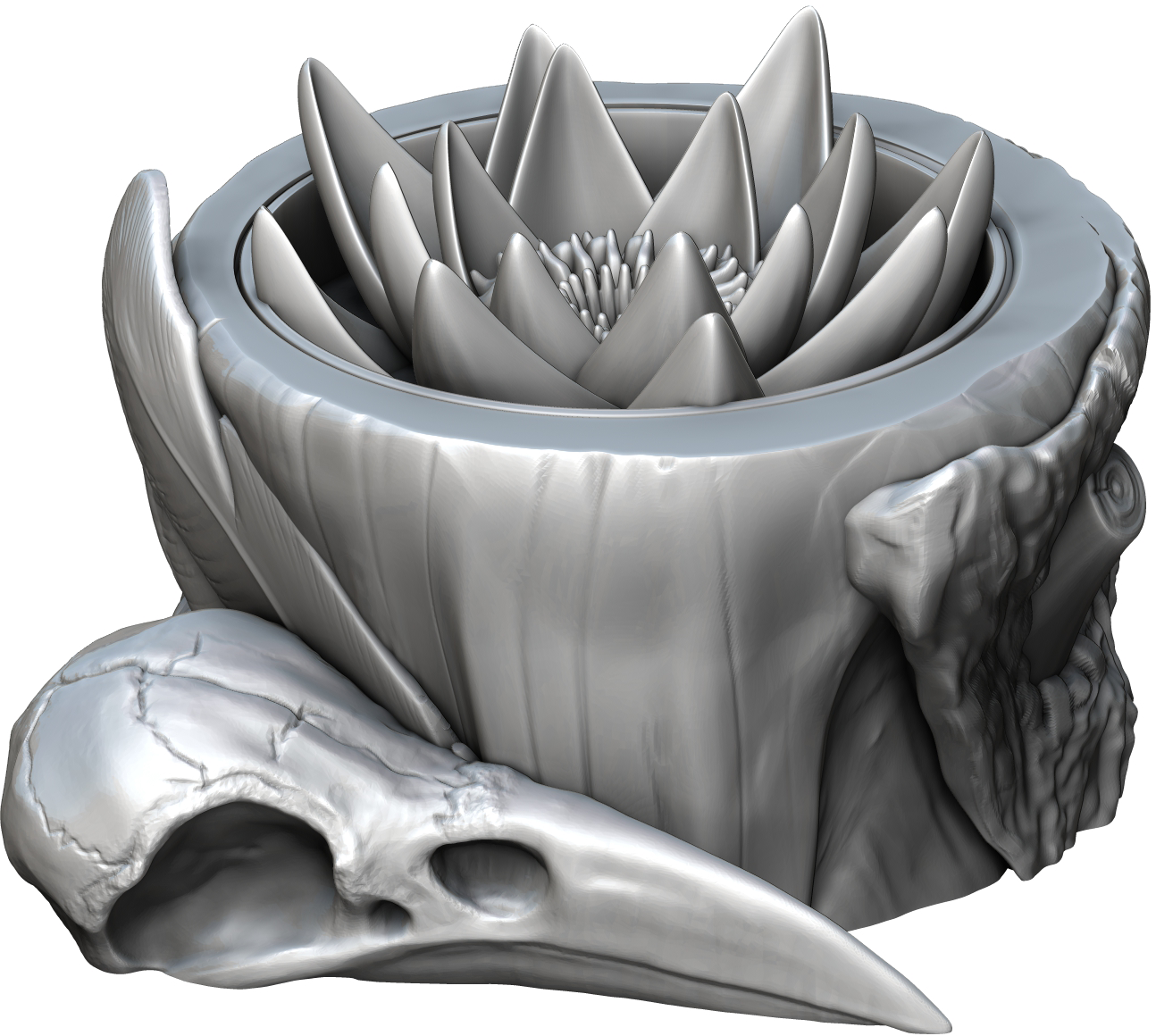 Ars Moriendi - Mythic Dice Box - Druid - DnD/TTRPG/Roleplaying/Wargames - Helios3DPrinting