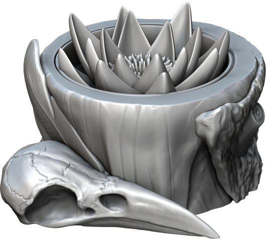 Ars Moriendi - Mythic Dice Box - Druid - DnD/TTRPG/Roleplaying/Wargames - Helios3DPrinting