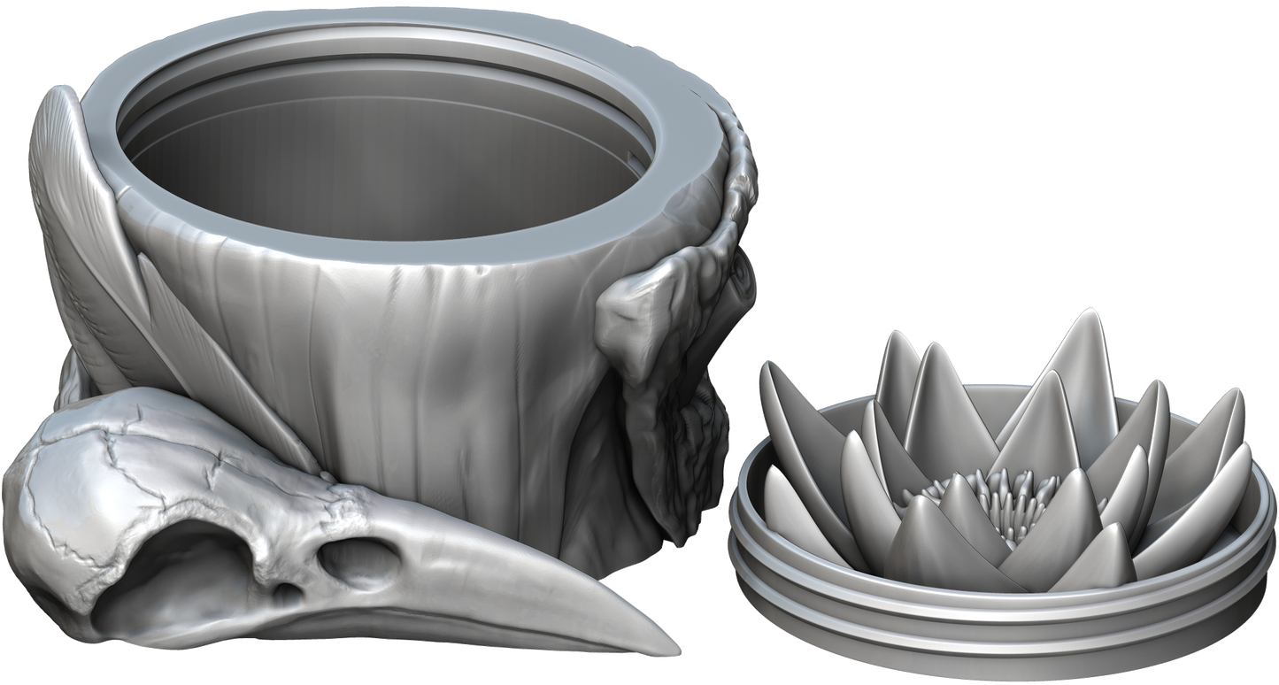 Ars Moriendi - Mythic Dice Box - Druid - DnD/TTRPG/Roleplaying/Wargames - Helios3DPrinting