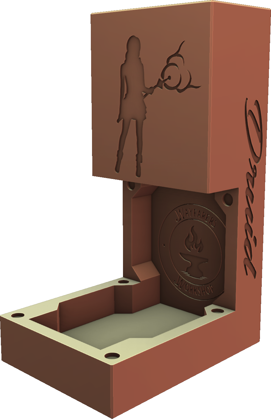 Wayfarers Workshop - Druid Dice Tower #1 - DnD/TTRPG/Roleplaying/Wargames