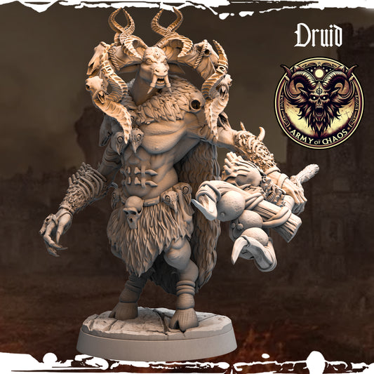 Monolith Arts - Beasts - Druid #12 - DnD/TTRPG Figure/Miniature