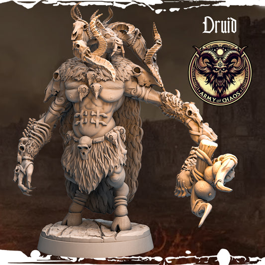 Monolith Arts - Beasts - Druid #7 - DnD/TTRPG Figure/Miniature