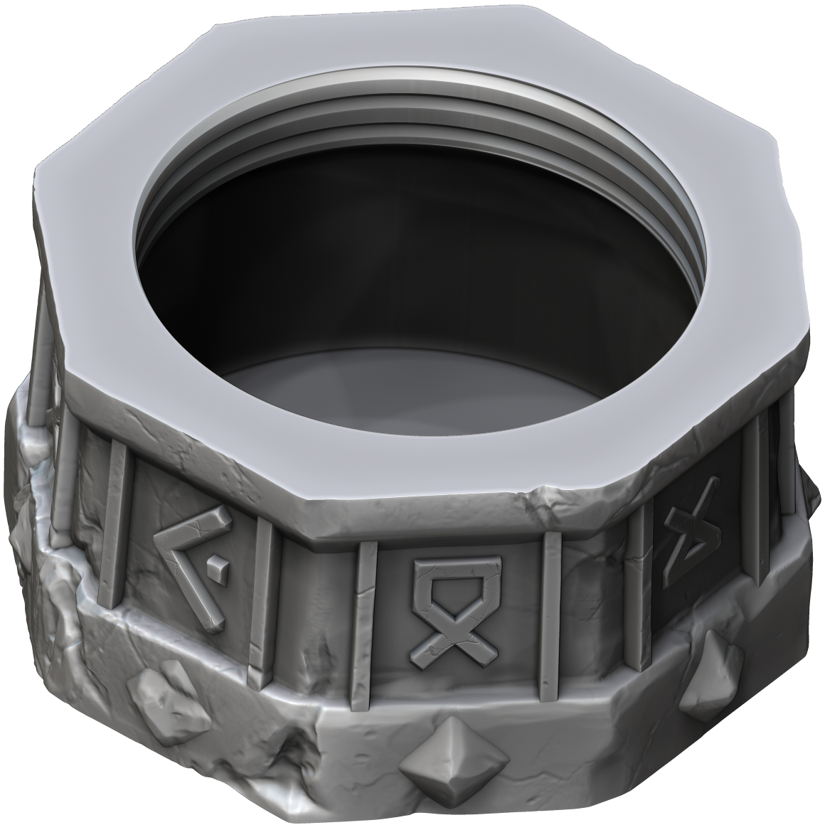 Ars Moriendi - Mythic Dice Box - Dwarf - DnD/TTRPG/Roleplaying/Wargames - Helios3DPrinting