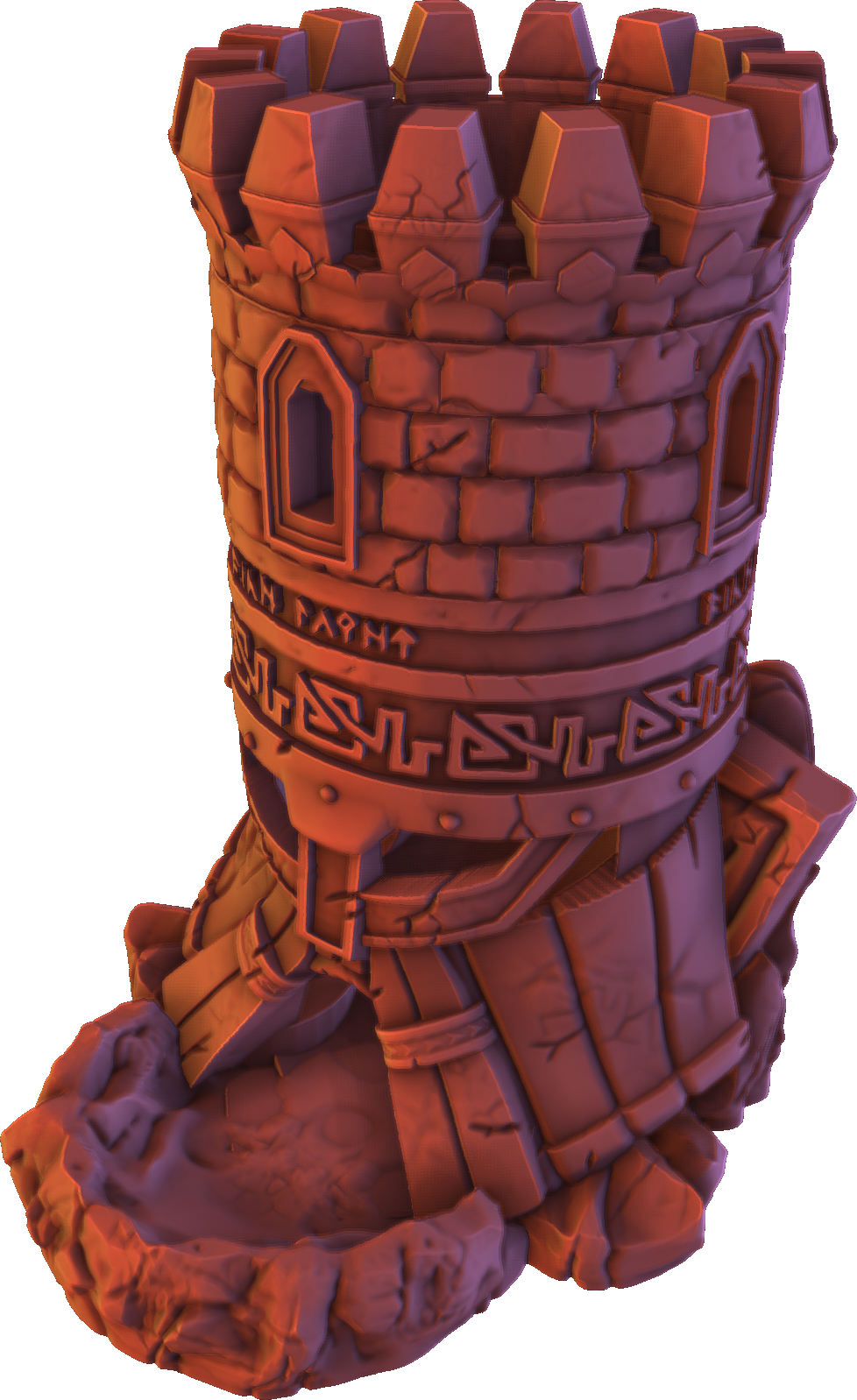 Crosslances - Dice Tower - Dwarf - DnD/TTRPG/Roleplaying/Wargames