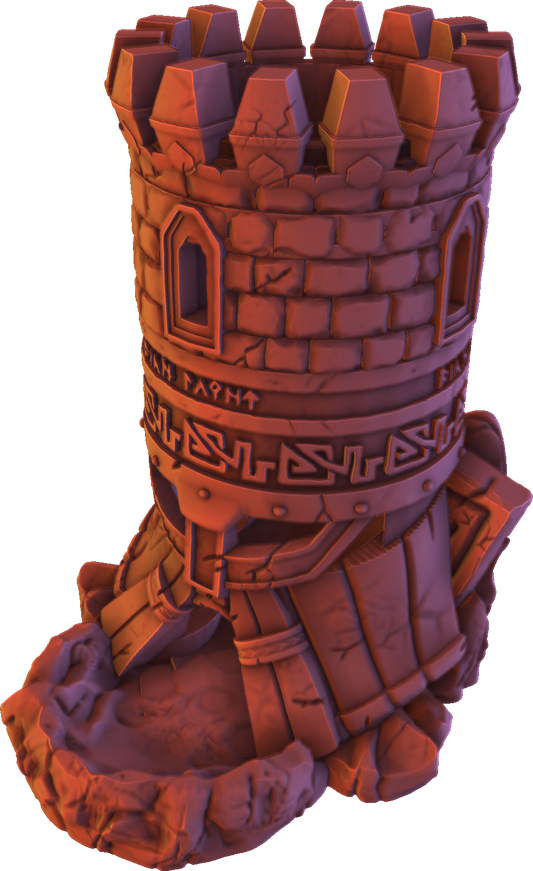 Crosslances - Dice Tower - Dwarf - DnD/TTRPG/Roleplaying/Wargames