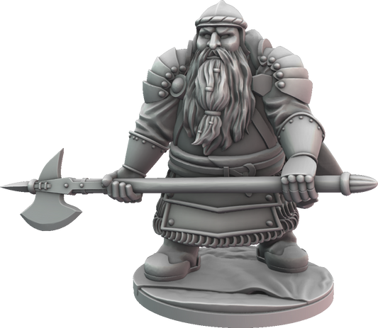 Minihoard - Princess & 7 Dwarves - General Hader - DnD/TTRPG Figure/Miniature