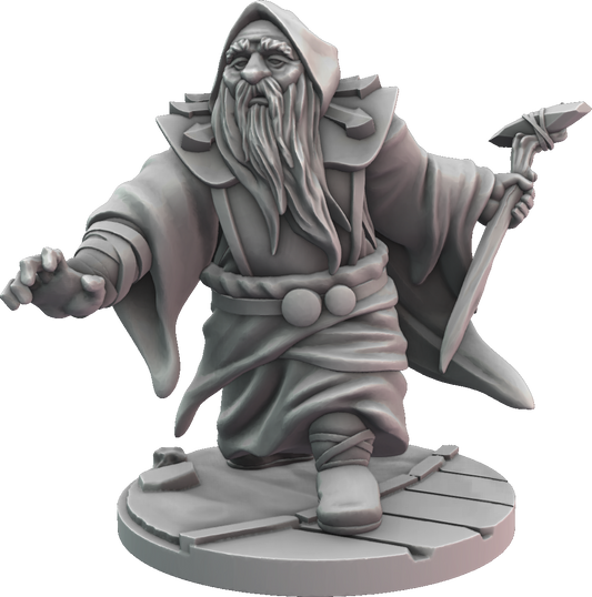 Minihoard - Princess & Dwarven Mercs - Wizard Drusson - DnD/TTRPG Figure/Miniature